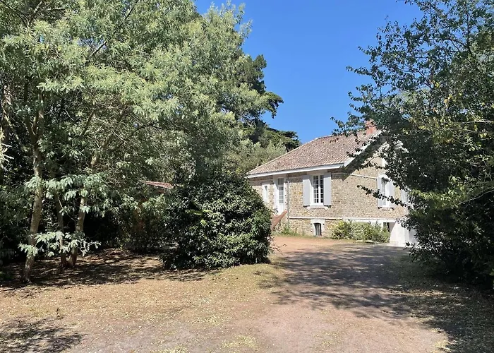 Maison En Pierre Renovee, 8 Couchages, Terrasse Bois, Proche Bois De La Chaise