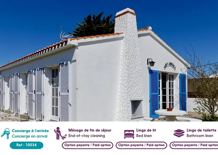 Maison Pour 4 - Jardin - 400M Plage Des Lutins